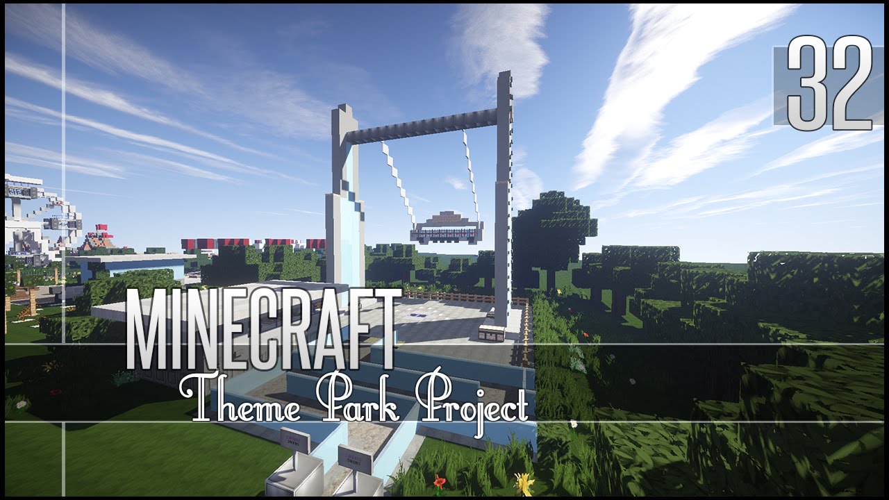 Minecraft: Lets Build - Theme Park - Part 32