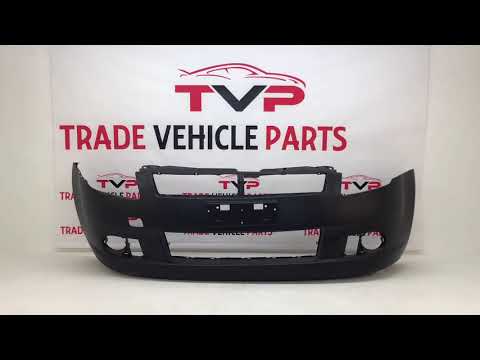 Fits Suzuki Swift 2005-2008 Front Bumper Mat Black No Pdc Or Washer Holes video