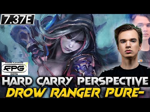 Pure - Drow Ranger Hard Carry : BetBoom Team vs Talon Fissure Playground Dota 2 #pure #drowranger