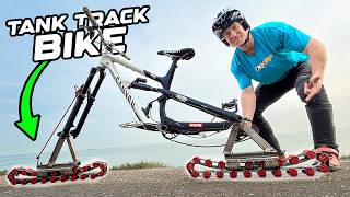 I BUILT A TANK TRACK BIKE - WILD WELDS EP2 GETS SUPER SKETCHY!