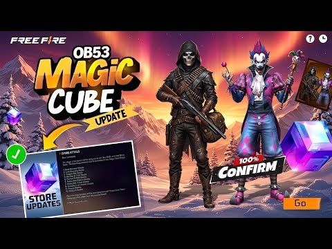 Free Fire Ob53 Magic Cube Store Update || FF New Upcoming Magic Cube Bundle Konsa/Kab Aayega