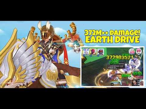 372M EARTH DRIVE DAMAGE! | NO GOD WEAPON EQUIP | Ragnarok Mobile
