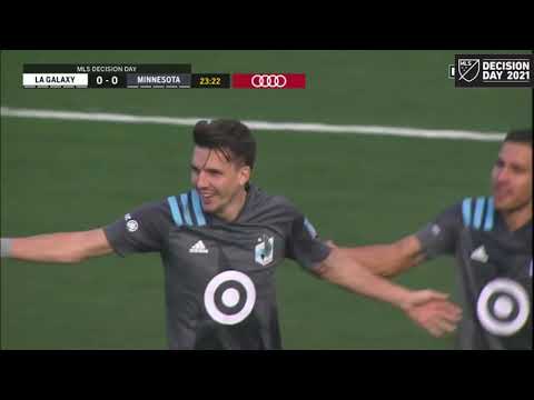 GOAL: Adrien Hunou, Minnesota United FC - 22nd minute