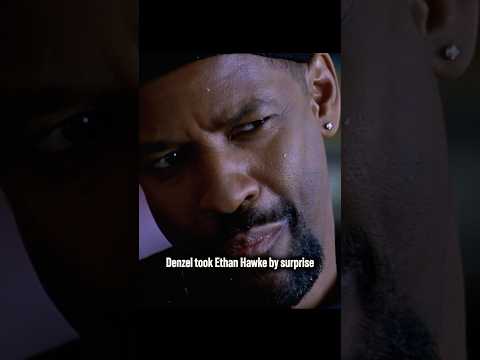 Ethan Hawk's reaction was real in Training Day... thank's to Denzel Washington