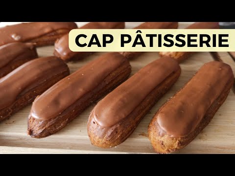 CAP pâtisserie: Réussir la pâte à choux. La recette des éclairs chocolat .