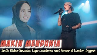 Download lagu Keren Abis😲 Justin Bieber Bawakan Lagu Loneliness Ciptaan Putri Ariani saat Manggung di London mp3