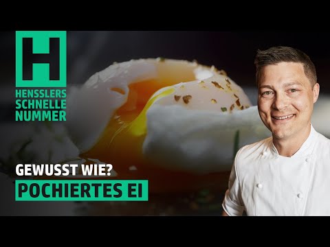 Quick poached egg recipe by Steffen Henssler | Budget-friendly recipes