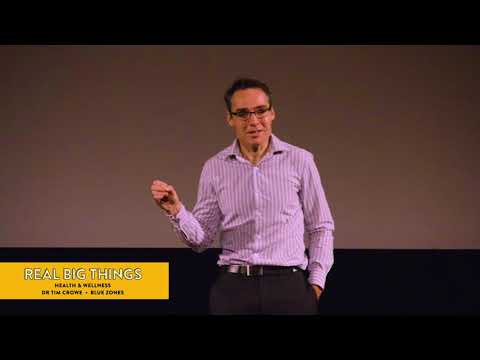 Health & Wellness: Blue zones – Dr Tim Crowe at Real Big Things #22