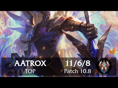Aatrox Top vs Renekton | Pinoy Challenger Replay Patch 10.8