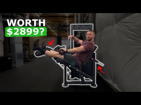 Titan Fitness Selectorized Leg Extension Leg Curl Review