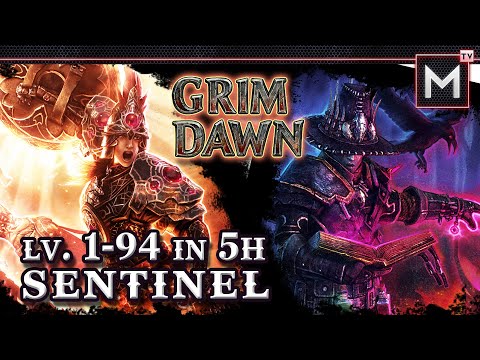 Sentinel Leveling 1 to 94 in 5Hrs - Grim Dawn (Oathkeeper Occultist)