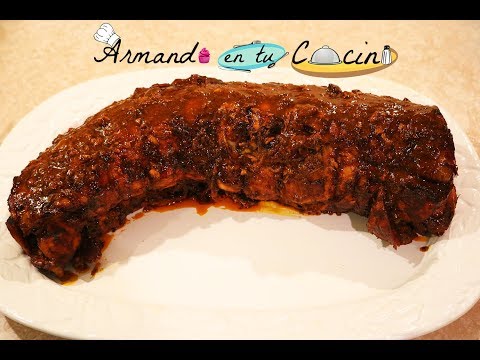 Lomo De Cerdo Adobado Enchilado Video