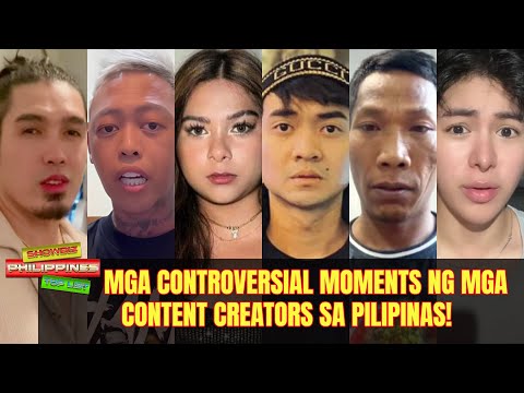 Mga Controversial Moments Ng Mga Content Creators Sa Pilipinas!