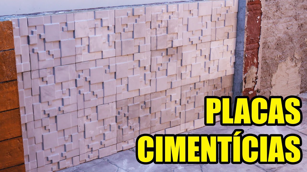 Com Placas CIMENTÍCIAS Feitas em Casa Revesti Meu Muro Velho 🙏🙏🙏
