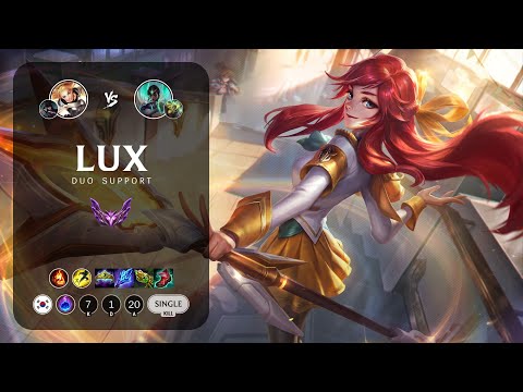 Lux Support vs Karma - KR Master Patch 13.4