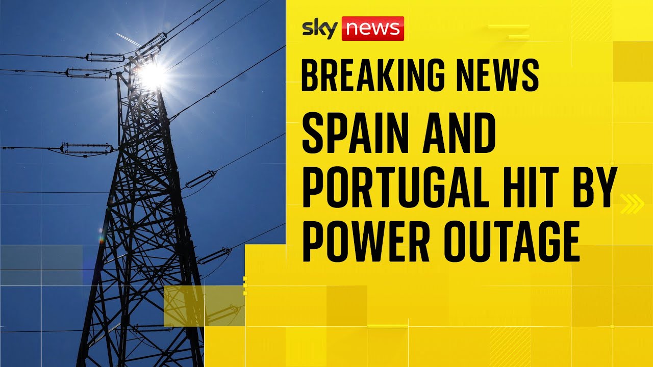 'Everything is in chaos' - huge power outages hit large parts of Spain and Portugal