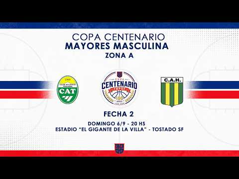 COPA CENTENARIO MAYORES Masculino | FECHA 2 | ATLETICO TOSTADO vs. HURACÁN SAN JAVIER