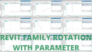 REVIT FAMILIES #1 Revit Family Rotation With Parameter