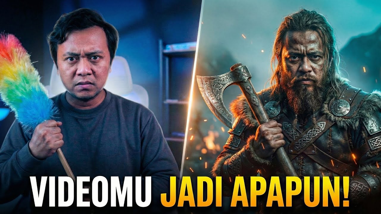 AI INI BISA MENGUBAH VIDEO KALIAN JADI APAPUN! LUMA AI RAY3 MODIFY