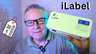 iLabel Thermal Printer Bluetooth Great for Shipping Labels REVIEW