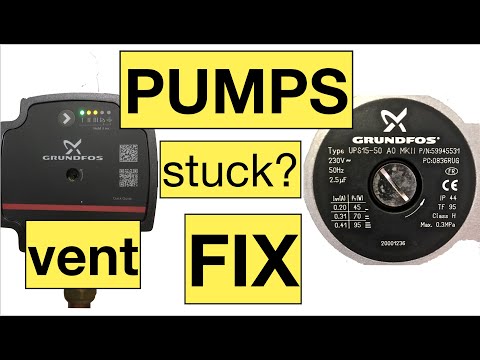 Stuck pump or venting this video will help, easy to follow.