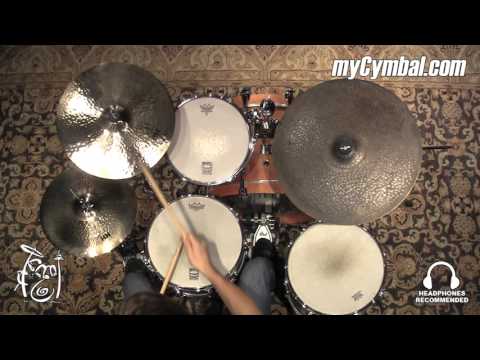 Sabian 16" HH Medium-Thin Crash Cymbal - Brilliant - 1007g (11607B-1100915L)