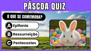 O quanto você sabe sobre a PÁSCOA? #quiz