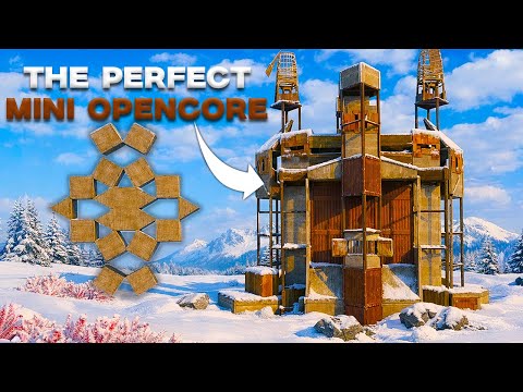 RUST MINI OPENCORE BASE DESIGN (I Built the PERFECT 2x1 Opencore Base in RUST)