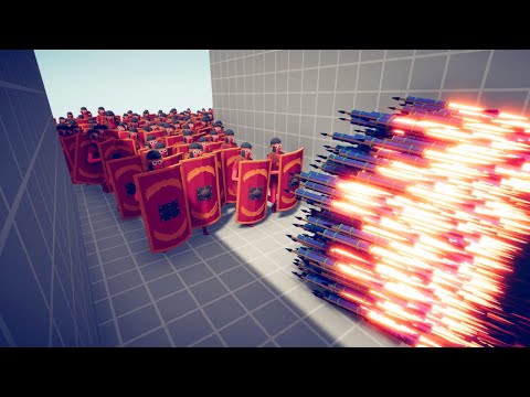 100x SHIELD BEARERS vs EVERY GOD - Totally Accurate Battle Simulator TABS