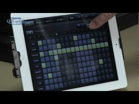 Sweetwater iOS Update - Vol. 32, DM1 Drum Machine App Demo