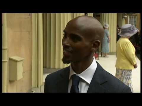 Mo Farah gets CBE (2013)