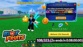 😱 NOVOS CÓDIGOS DE EXP 🛑 +27 CÓDIGOS DE 2X XP BELI E RESET NO BLOX FRUITS 2026 - blox fruit codes