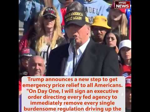 Trump Pledges To Name Cabinet Dedicated To Reducing Cost Of Living, save $7K first year