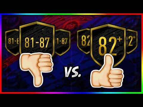 81-87 OR 82+ UPGRADES? WHICH PACK IS BETTER? FIFA 20 Ultimate Team