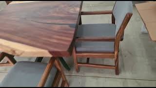 Comedor de Parota 4 sillas