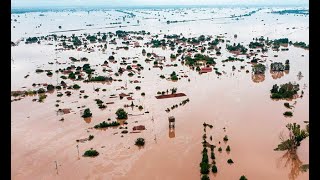 Überschwemmung in Griechenland: Schockierende Aufnahmen aus dem überschwemmten Thessalien
