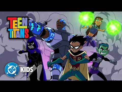 💥🥊 Teen Titans BIGGEST Battles! | Teen Titans | @dckids