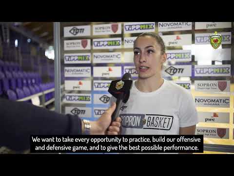 2022.03.29. Sopron Basket - DVTK, beharangozó