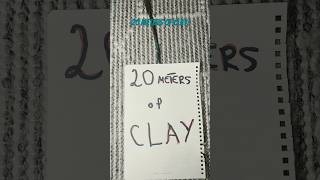 20 meters of clay #comment #like #subscribe #viral