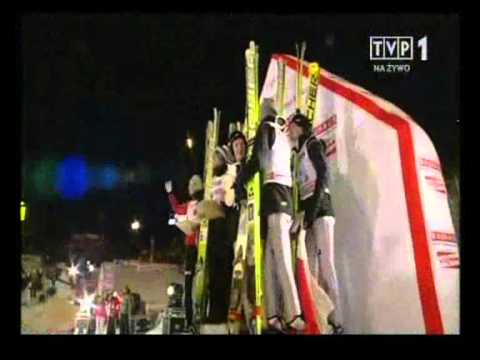 Puchar Swiata w lotach narciarskich - Lahti 12.03.2011 - Konkurs Drużynowy - Dekoracja