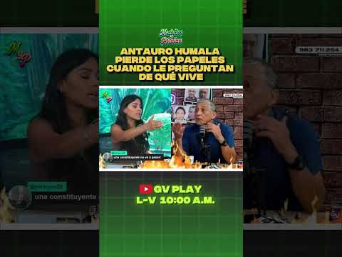 ANTAURO ENFURECE CUANDO LE CUESTIONAN SUS INGRESOS ECONÓMICOS