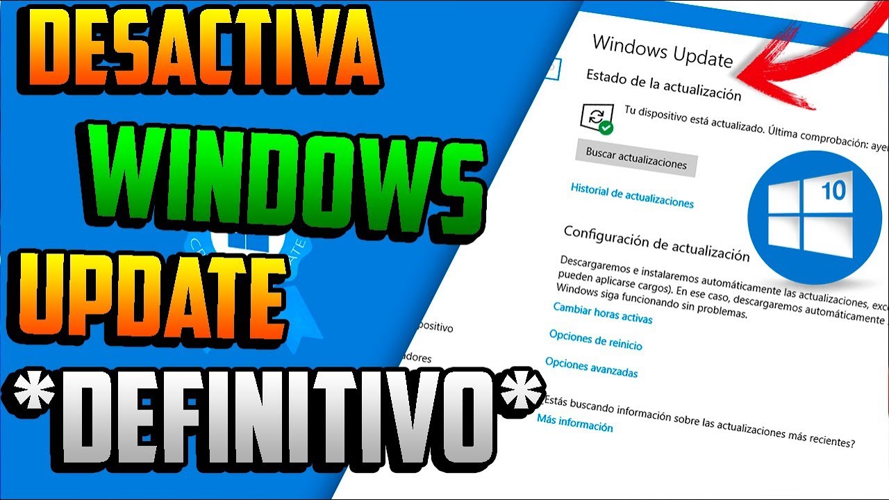 Desactivar las ACTUALIZACIONES AUTOMATICAS Windows 10 / **METODO DEFINITIVO 2021**