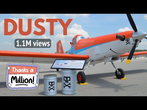 Meet Dusty Crophopper, Star of Disney's Planes - In Real Life!