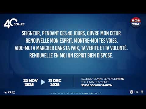 ÉCOLE DE LA DÉLIVRANCE - 40 JOURS DE JEÛNE & PRIÈRE DU 22/12/2025