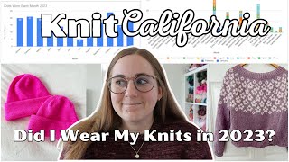 Did I wear my knits in 2023?