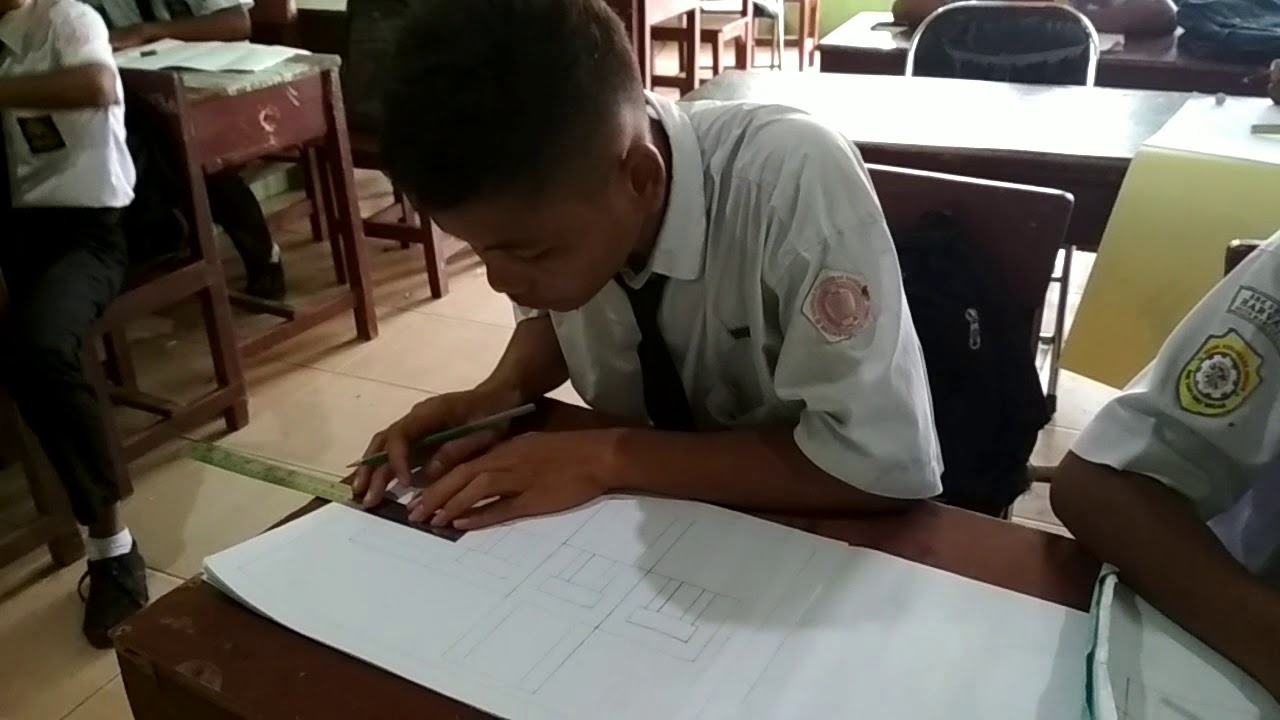 Menggambar Proyeksi Ortogonal