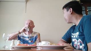 preview picture of video '#Breakfast @ #LuckyDragon #Hotel #Pyay #Myanmar '