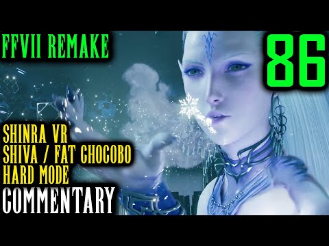 Final Fantasy VII Remake Walkthrough Part 86- Post Game: Shinra VR Top Secrets Hard Final Boss Rush