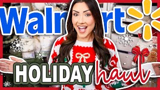 HUGE WALMART HOLIDAY HAUL 🎄😍 gift ideas, decor, clothes & more 🙌🏼
