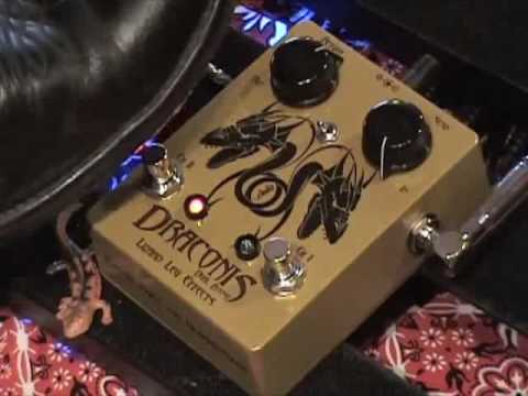 Lizard Leg Effects DRACONIS dual boost guitar effects pedal demo